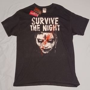 2014 Horror Block The Purge Survive the Night Large T-Shirt New Tags Deadstock